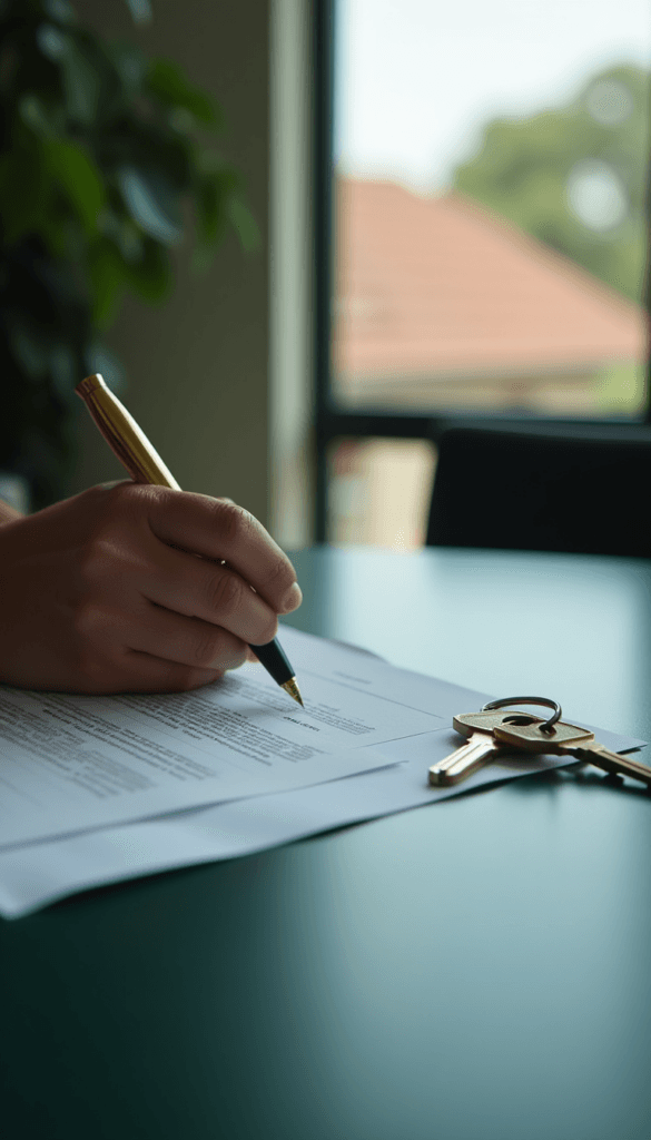 Signing legal documents